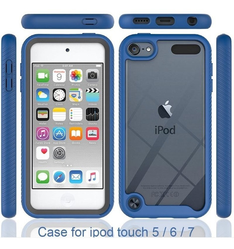 Imagen 2 de 10 de Funda Compatible iPod Touch Gen 5 - 6 - 7 - Premium Colores