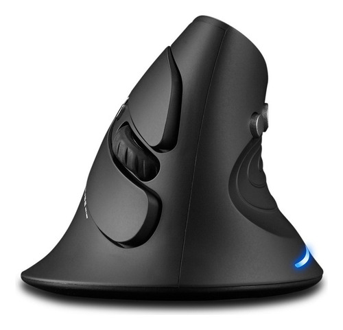 Zx^ Mouse Gamer Vertical Sem Fio Zelotes F-17 Preto