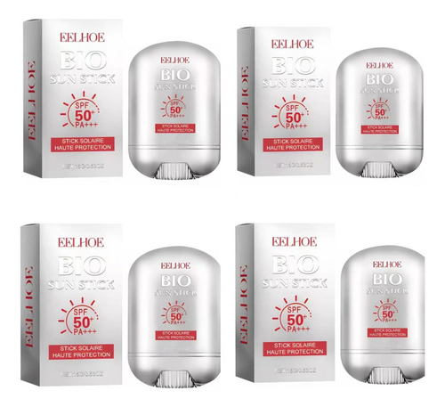 De 4pcs Barra Solar K Bio Para Rostro Y Cuerpo Bio Sun Stick