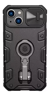 Case Nillkin Camshield Armor Magnetic Para iPhone 13 - Negro