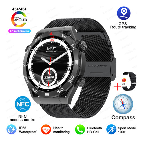 Nuevo Nfs Ecg+ Ppg Bluetooth Llamada Hombre Smartwatch 2024