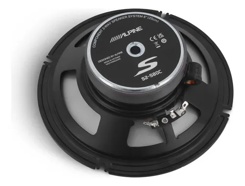Alpine S2-s80c - Juego De Altavoces De Componentes De 8 De