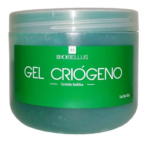  Gel Criogeno Biobellus Corporal Con Centella Asiatica 500 Gr Fragancia No Tipo de envase Pote Tipos de piel Todas