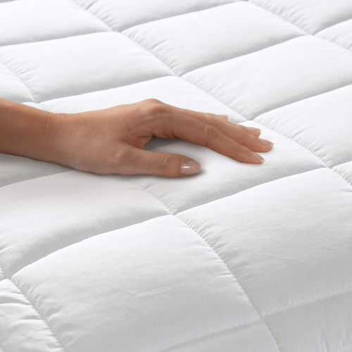 Calientacama 2.5 Plazas King 200x180cm Maxi Cotton Adapto Blanco