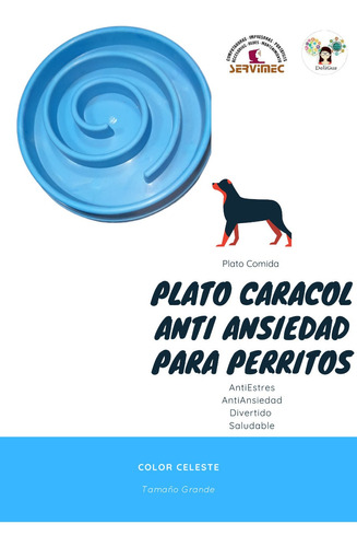 Plato Circular Para Perro