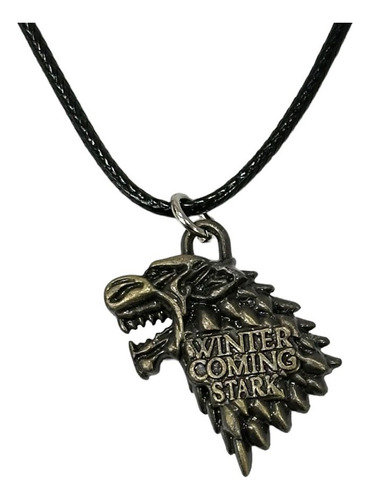 Collar Con Dije Game Of Thrones Casa Stark 