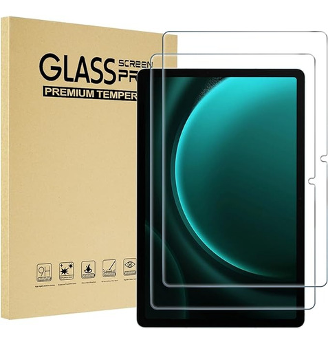 2 Piezas Mica Vidrio Templado Para Galaxy Tab S9/s9 Fe 11in