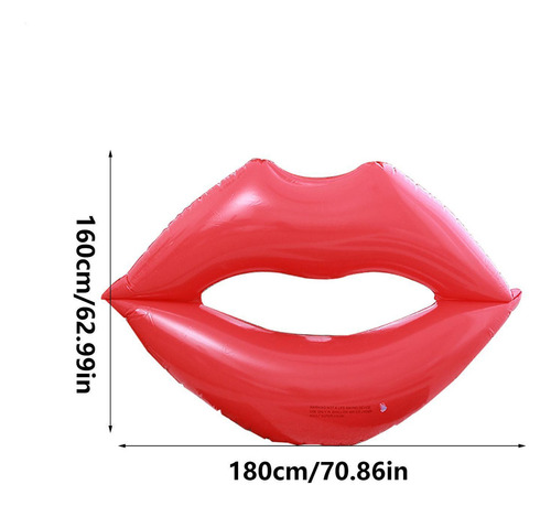 Flotadores De Labios Para Alberca Cama Flotante Inflable Tum