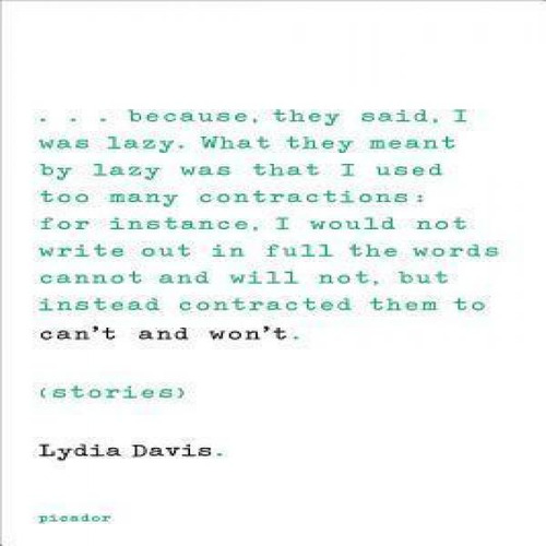 Libro Can't And Won't - Lydia Davis