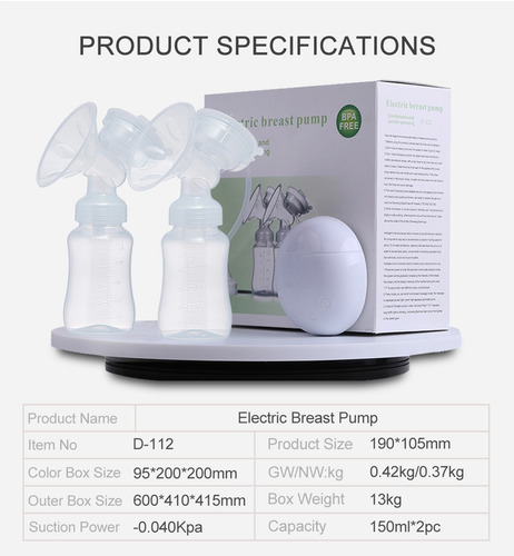 Imagen 3 de 9 de Extractor De Leche Materna Eléctrico. Entrega El Mismo Día