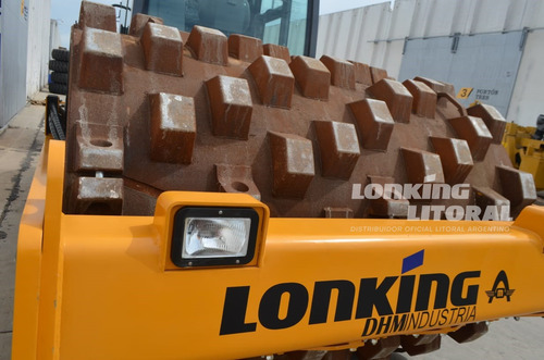 Rolo Vibro Compactador Rodillo Lonking Cdm514 14 Tn
