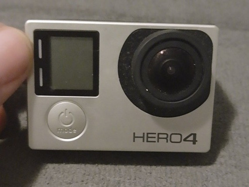 Câmera Gopro Hero4 Silver+bastão+carregador S/cartão Class10