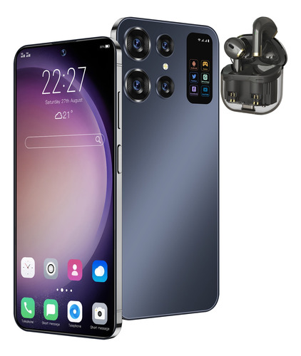 Smartphones 5g Desbloquea La Versión Global S24+ultra,8/12gb+256gb/512gb Dual Sim,teléfonos Inteligentes De Pantalla Completa De 7,3 Pulgadas