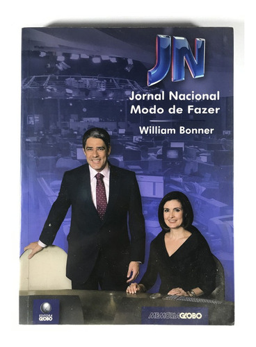 Livro Jornal Nacional Modo De Fazer - William Bonner