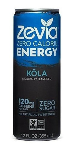 Bebida Energética Zevia Zero Calorie Bebida Energética