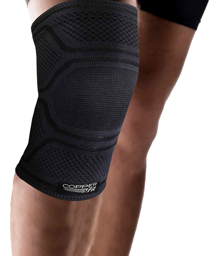 Copper Fit Elite - Rodillera De Compresion, Color Negro (peq