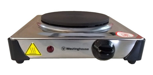 Imagen 3 de 5 de Anafe eléctrico Westinghouse WH-HP1200HSS plateado 220V