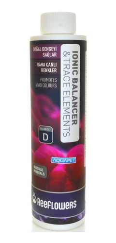 Reeflowers Ionic Balancer 250ml Condicionador De Água