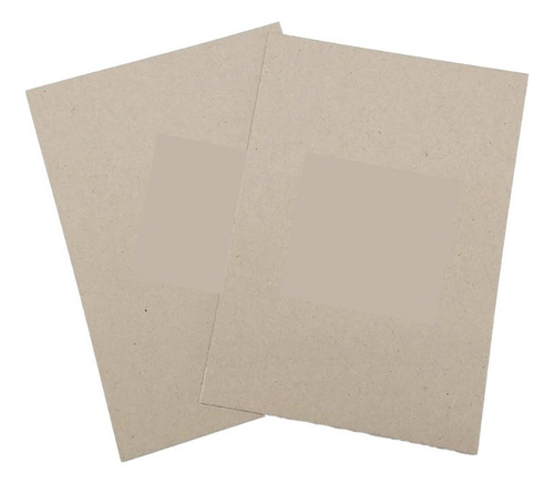 Paquete Cartón Para Encuadernar Gris A4 3mm (50pz)