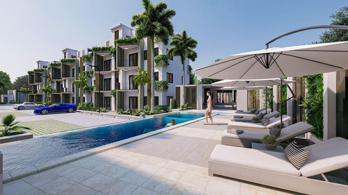 Apartamentos En Venta En Brisas De Punta Cana, 1 Habitacion,