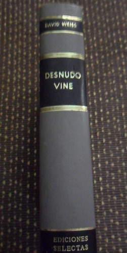 David Weiss Desnudo Vine Usado Tapas Duras 1965 Literatura