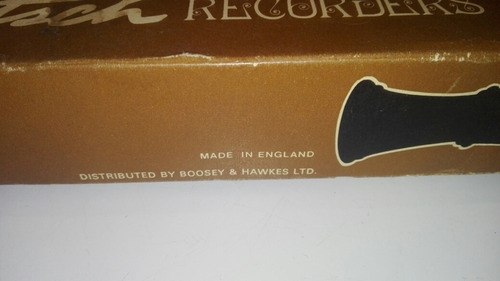 Flauta Antigua Made In England