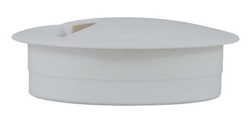 Passa Fio Cabo Mesa Computador Ø 46mm 20 Un Cinza R397