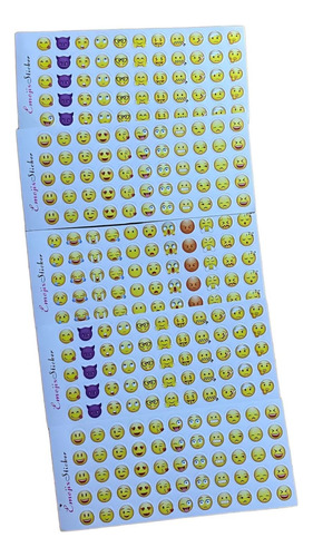 275 Pzs Emojis Carita Expresiones Faciales Reusable Stickers