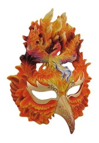 Máscaras Decorativas De Resina De Veronese Pintadas A Mano