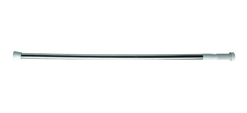 Imagen 1 de 10 de Barral Acero Inox Para Cortina Baño Extens. 1.10 A 2 Mts