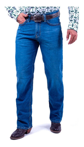 Pantalon Vaquero Icy Denver Jh003 Azul Indigo Caballero