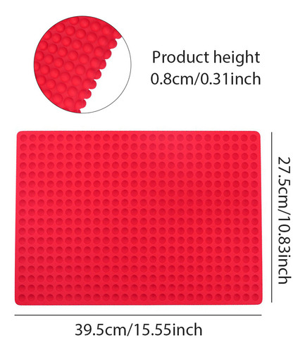 Molde De Silicona Mini Redondo Para Bolas De Chocolate Con 4