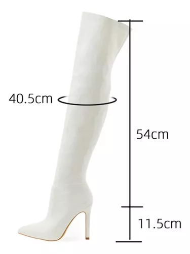 Botas Por Encima De La Rodilla Para Mujer Tacones Altos