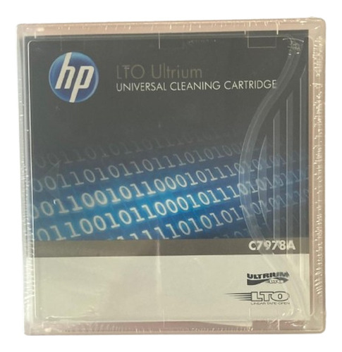 Cinta Hp Limpieza Lto Ultrium 1, 2, 3, 4, 5, 6, 7, 8 C7978a