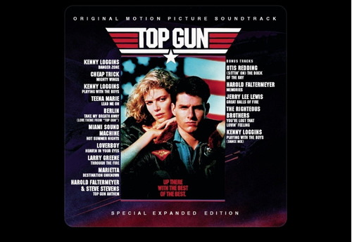 Top Gun Original Motion Picture  Cd + 5 Bonus Importado 