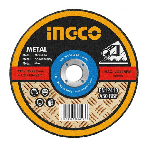Disco Corte Metal Para Sierra Sensitiva 14 Pulgadas Ingco
