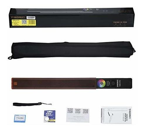 Yongnuo Yn360iii Pro Yn360 Iii Pro Led Video Stick Luz De Hi
