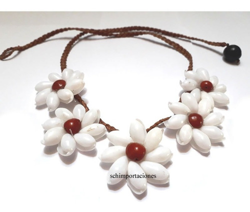 Collar Conchas Marinas - De Rapa Nui - Exclusivo - Original