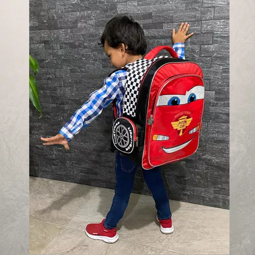 Metro implícito Consejos Mochila Escolar Niño Cars Cubierta Plastificada Kinder