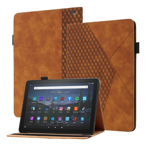 Funda Rhombus Para Amazon Kindle Fire Hd 10 2021