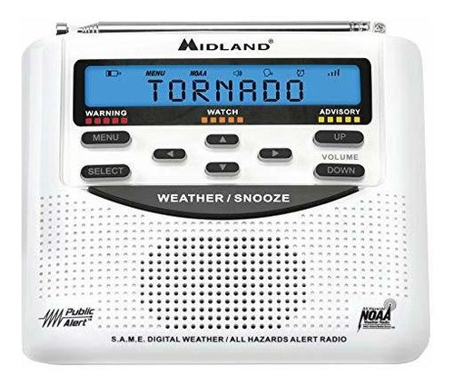 Midland Wr120 Noaa Public Alert Radio Meteorologica Certifi