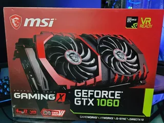 Geforce Gtx 1060 6gb Msi Gaming X