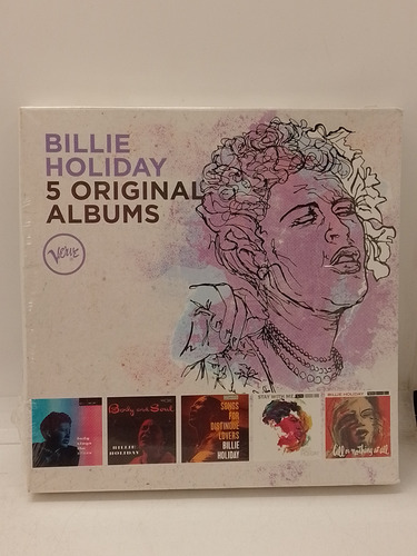 Billie Holiday 5 Original Albums Cdx5 Nuevo 