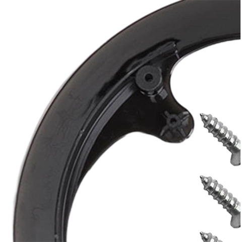 Protector De Manivela De Rueda De Cadena Protección Negro