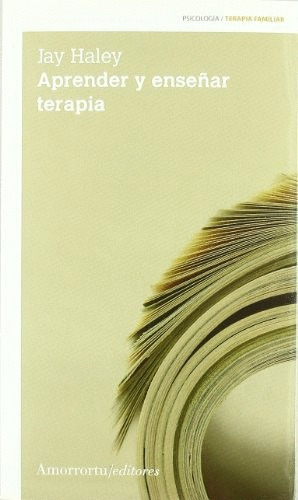 Libro Aprender Y Enseñar Terapia Nuevo