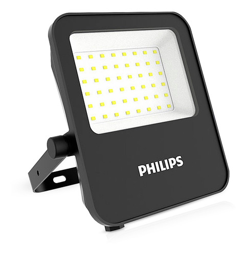 Foco LED 50 W 4750 Lm Ip65 Bivolt Bvl152 Philips Color de carcasa negro Color de luz blanco cálido 110 V/220 V