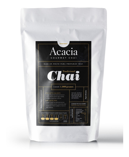 Chai Tradicional En Polvo 1kg 100% Natural Acacia 