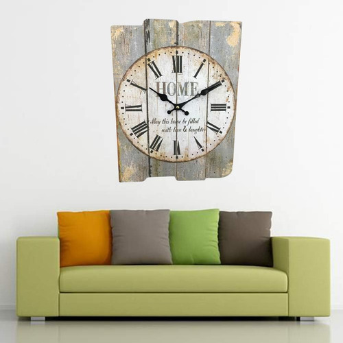 Reloj De Pared Rectangular 38 X 30 Cm Varios Modelos
