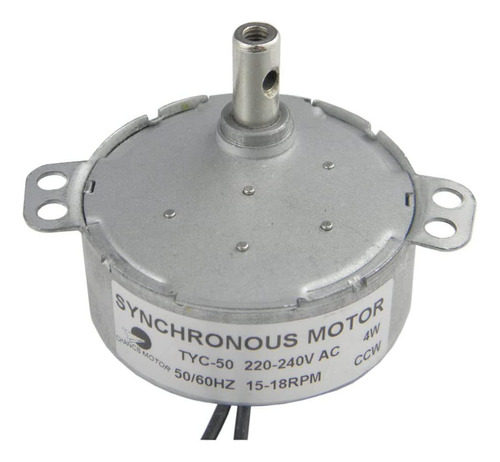 Motor Eléctrico De Baja Velocidad Chancs Tyc-50 220v 15-18 R