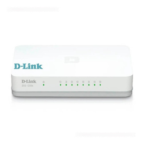 Switch D-link Des-1005a De 5 Puertos 10/100 Mbps Desktop